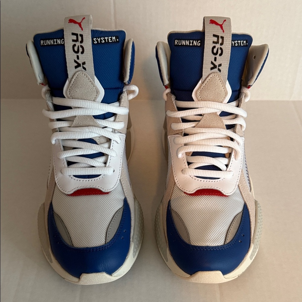 Puma RS-X Blue, White, and Red Sneakers-Brand New Never Worn No Box